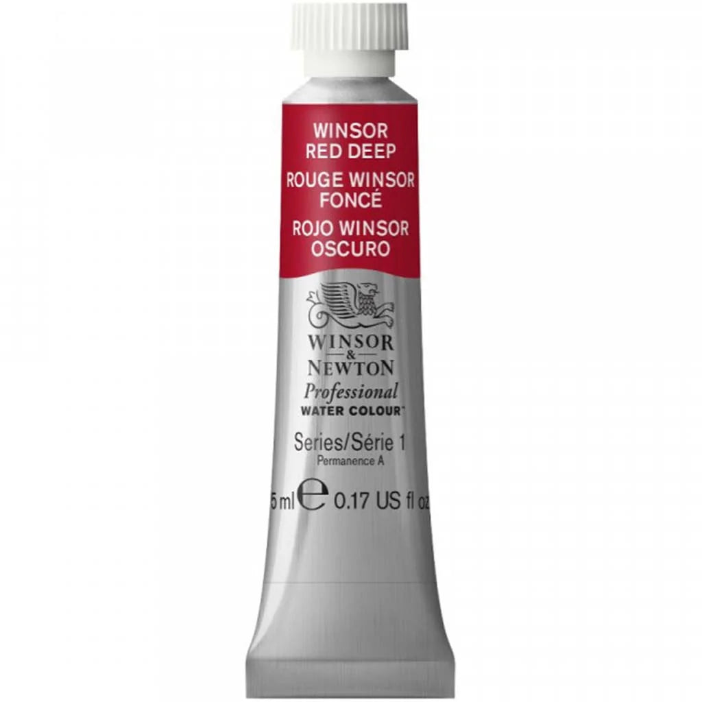Winsor & Newton Professional Watercolour 5ml Winsor Red Deep S1