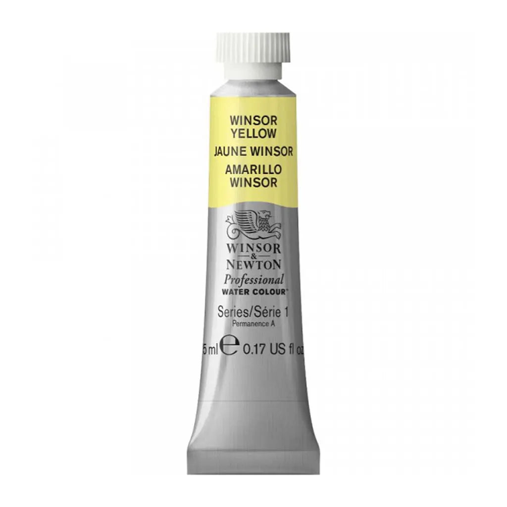 Winsor & Newton Professional Watercolour 5ml Winsor Yellow S1