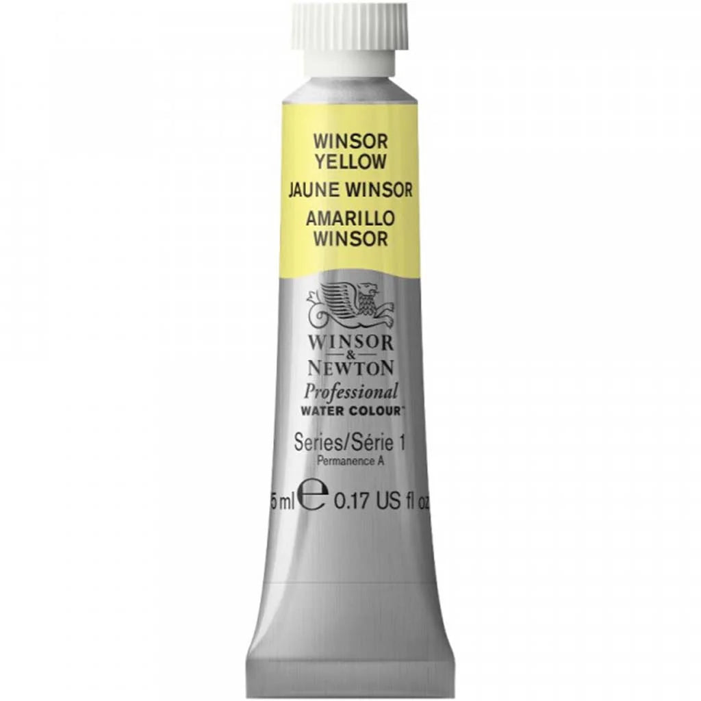 Winsor & Newton Professional Watercolour 5ml Winsor Yellow S1