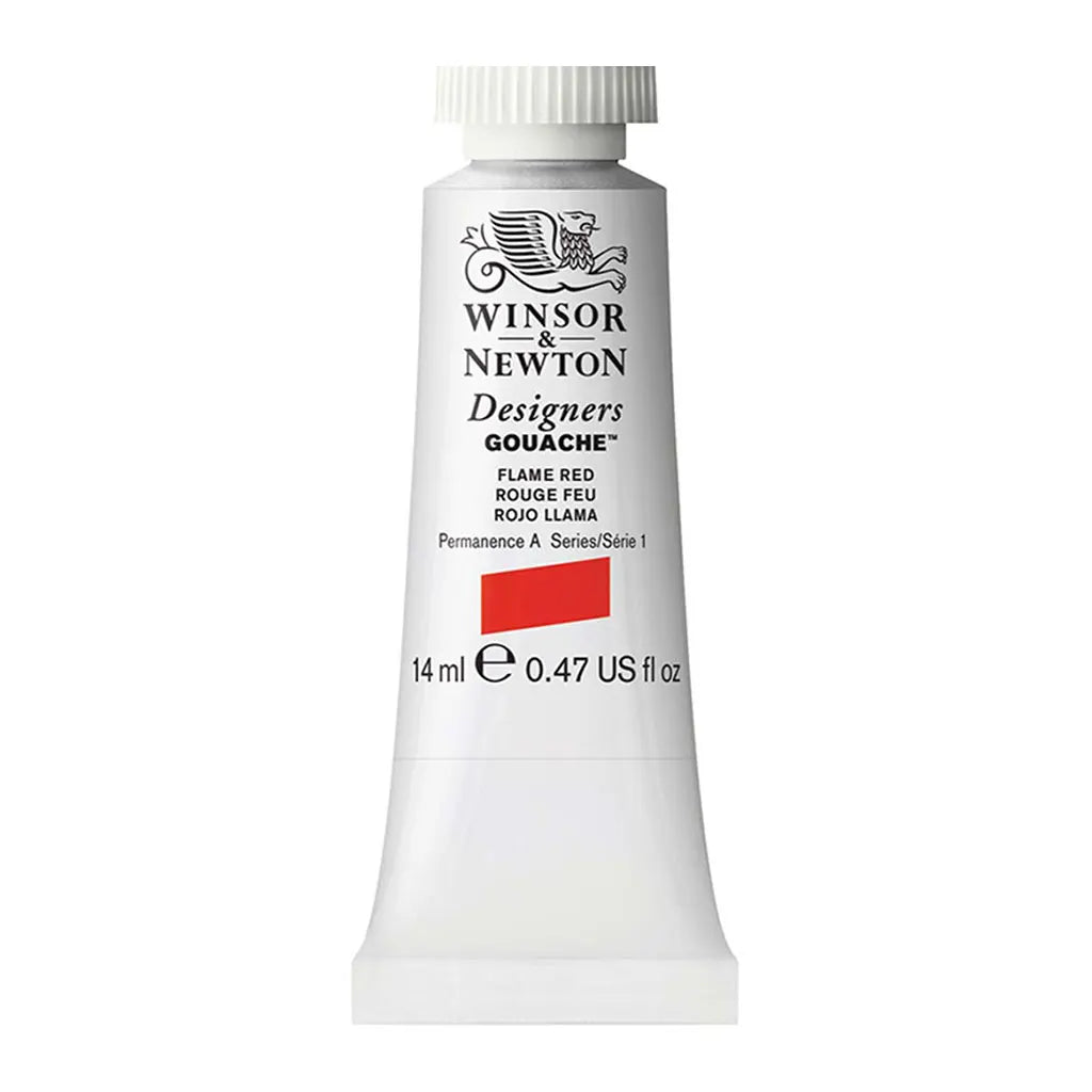 Winsor & Newton Designers Gouache 14ml Flame Red S1