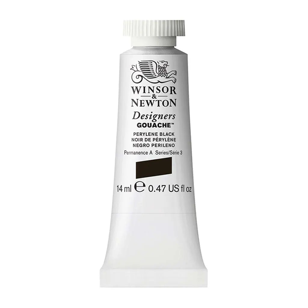 Winsor & Newton Designers Gouache 14ml Perylene Black S3