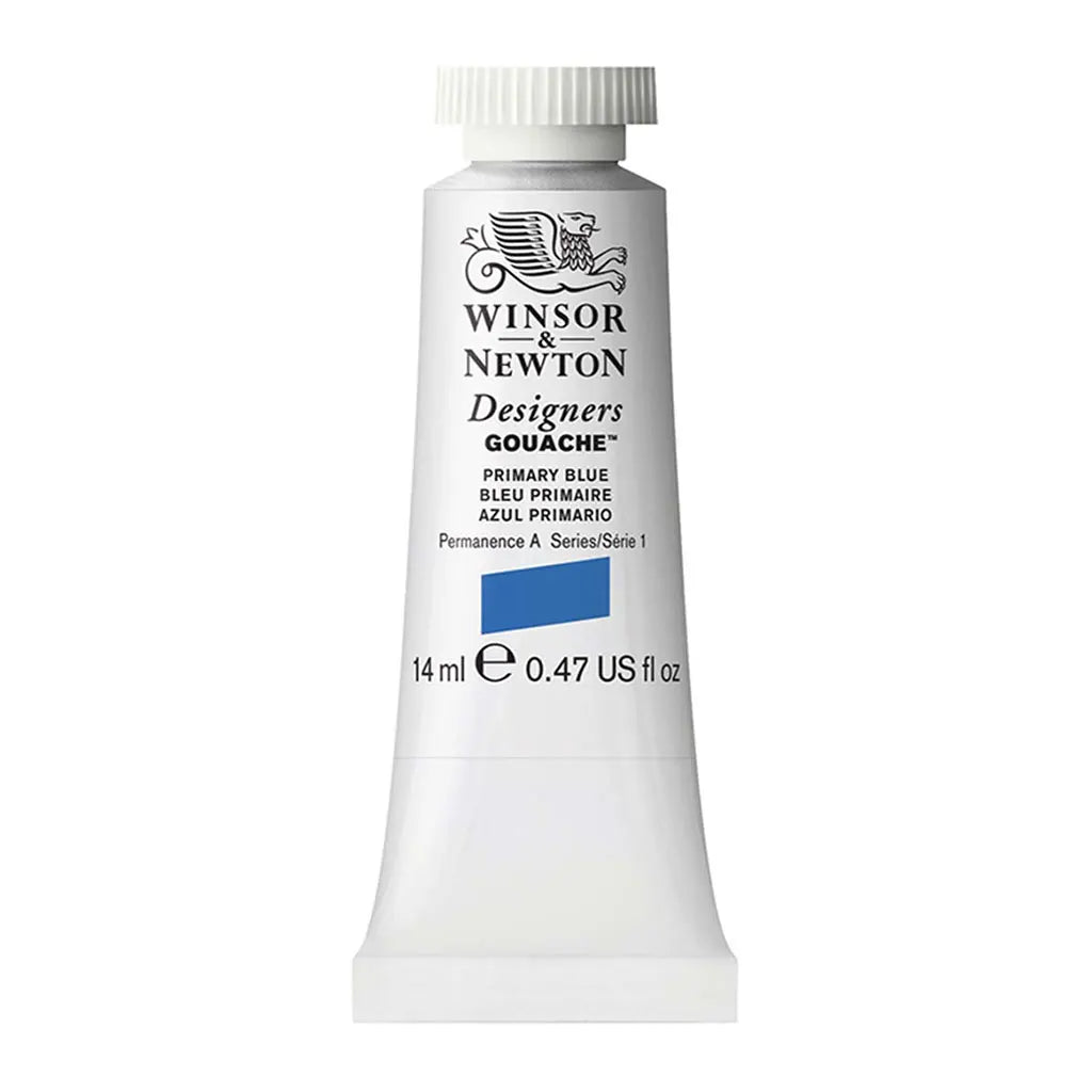 Winsor & Newton Designers Gouache 14ml Primary Blue S1
