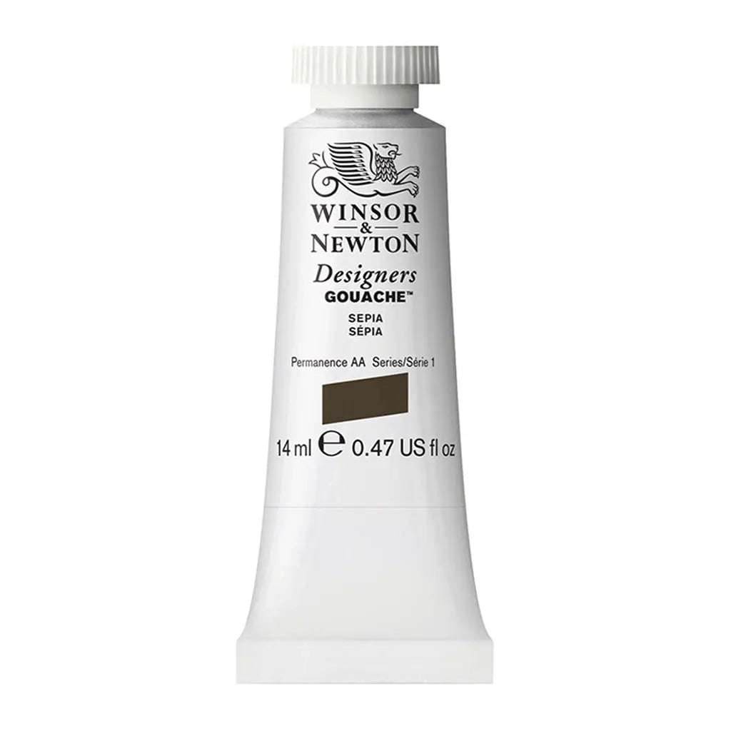 Winsor & Newton Designers Gouache 14ml Sepia S1