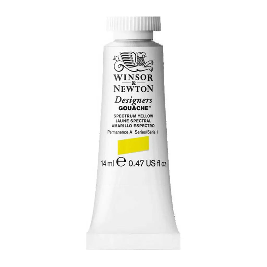 Winsor & Newton Designers Gouache 14ml Spectrum Yellow S1