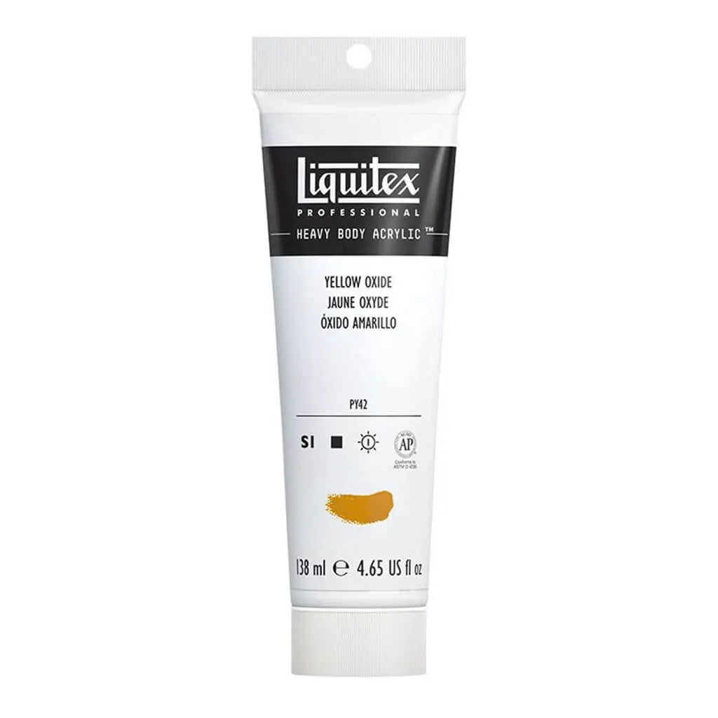 Liquitex Professional Heavy Body Acrylic 138ml (4.65oz) Yellow Oxide S1