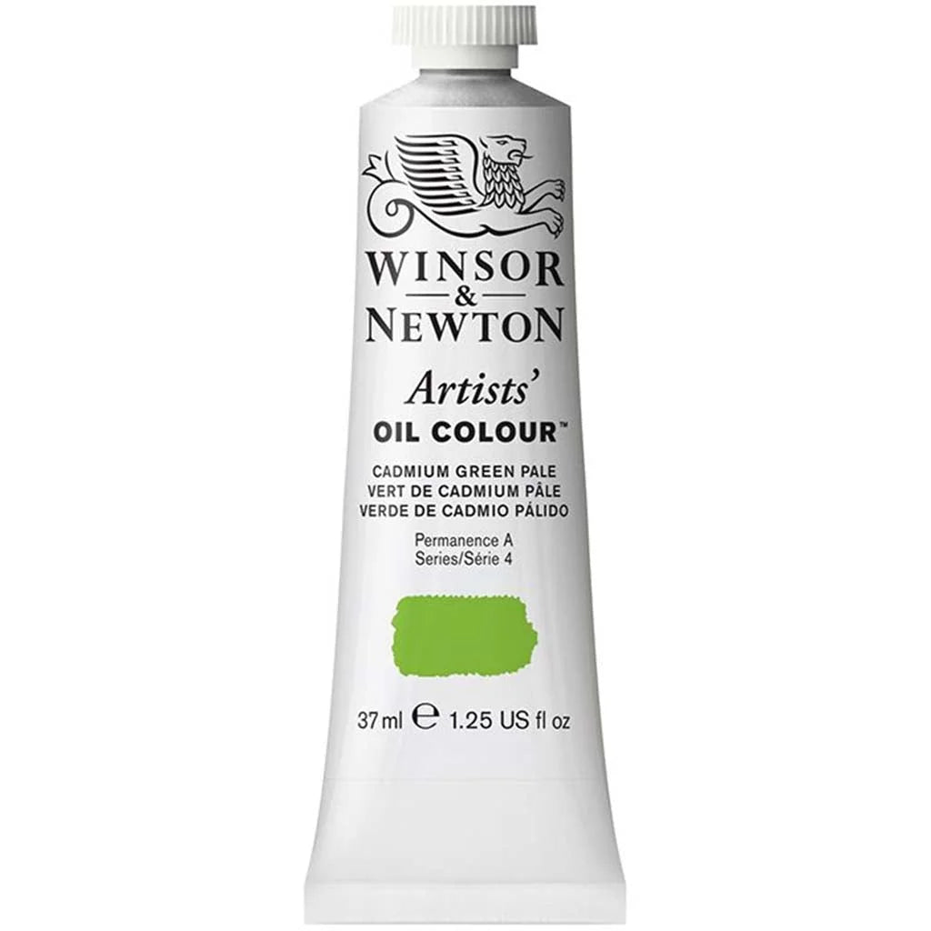Winsor & Newton Artists Oil Colour 37ml Cadmium Green Pale S4