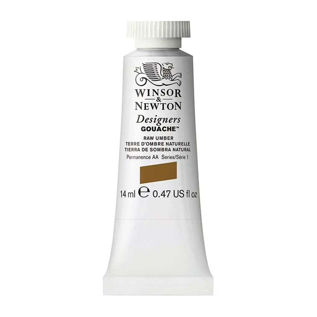 Winsor & Newton Designers Gouache 14ml Raw Umber S1
