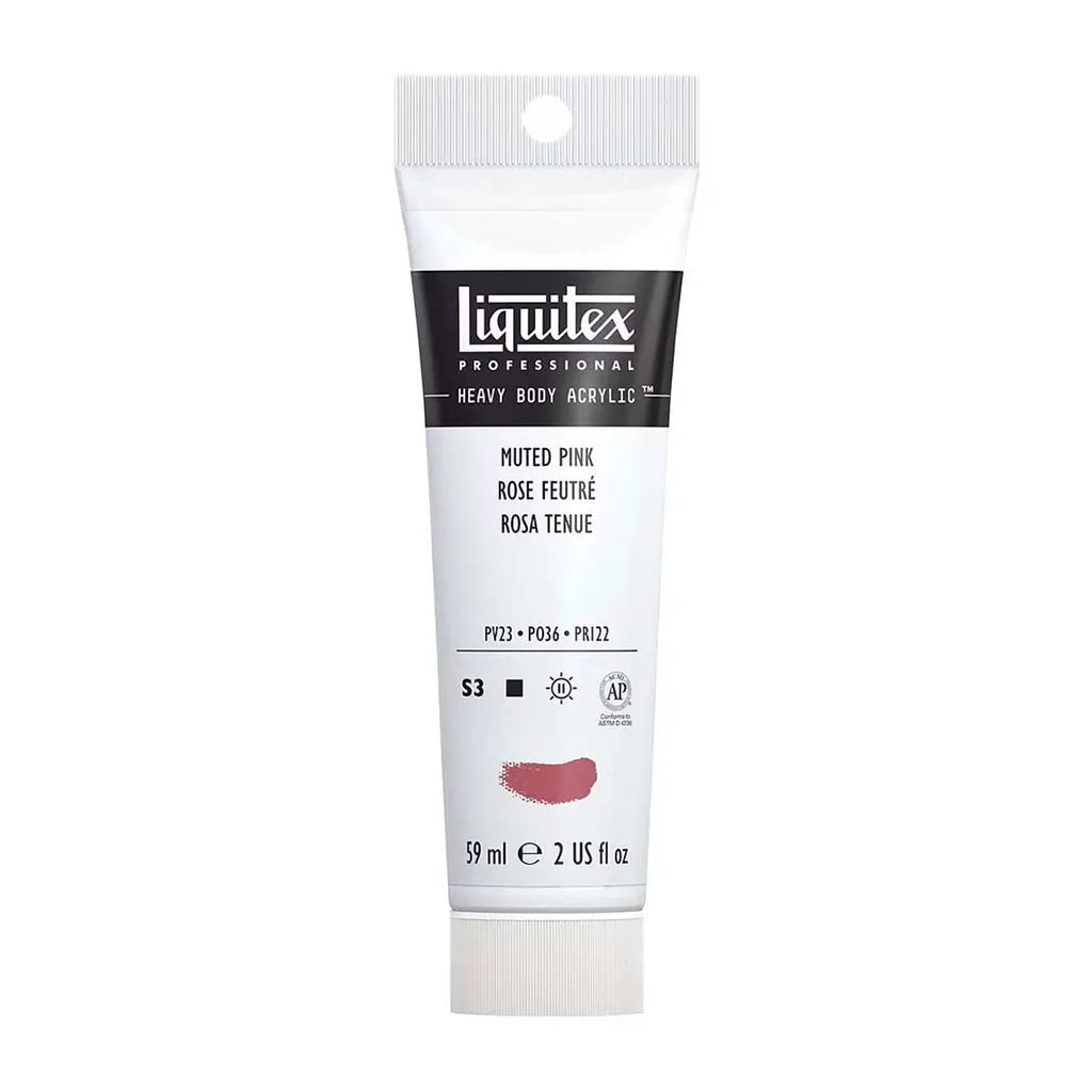 Liquitex Professional Heavy Body Acrylic 59ml (2oz) Muted Pink S3