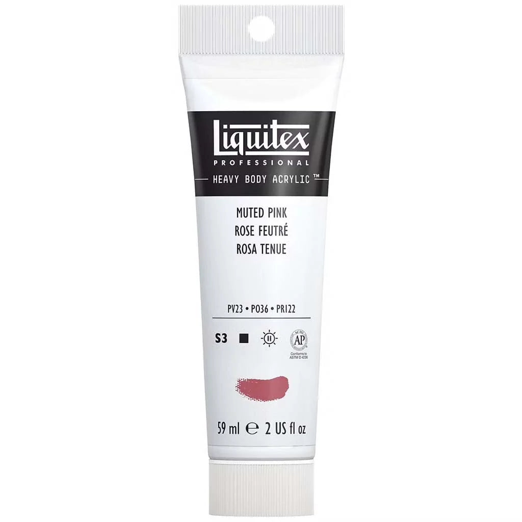 Liquitex Professional Heavy Body Acrylic 59ml (2oz) Muted Pink S3