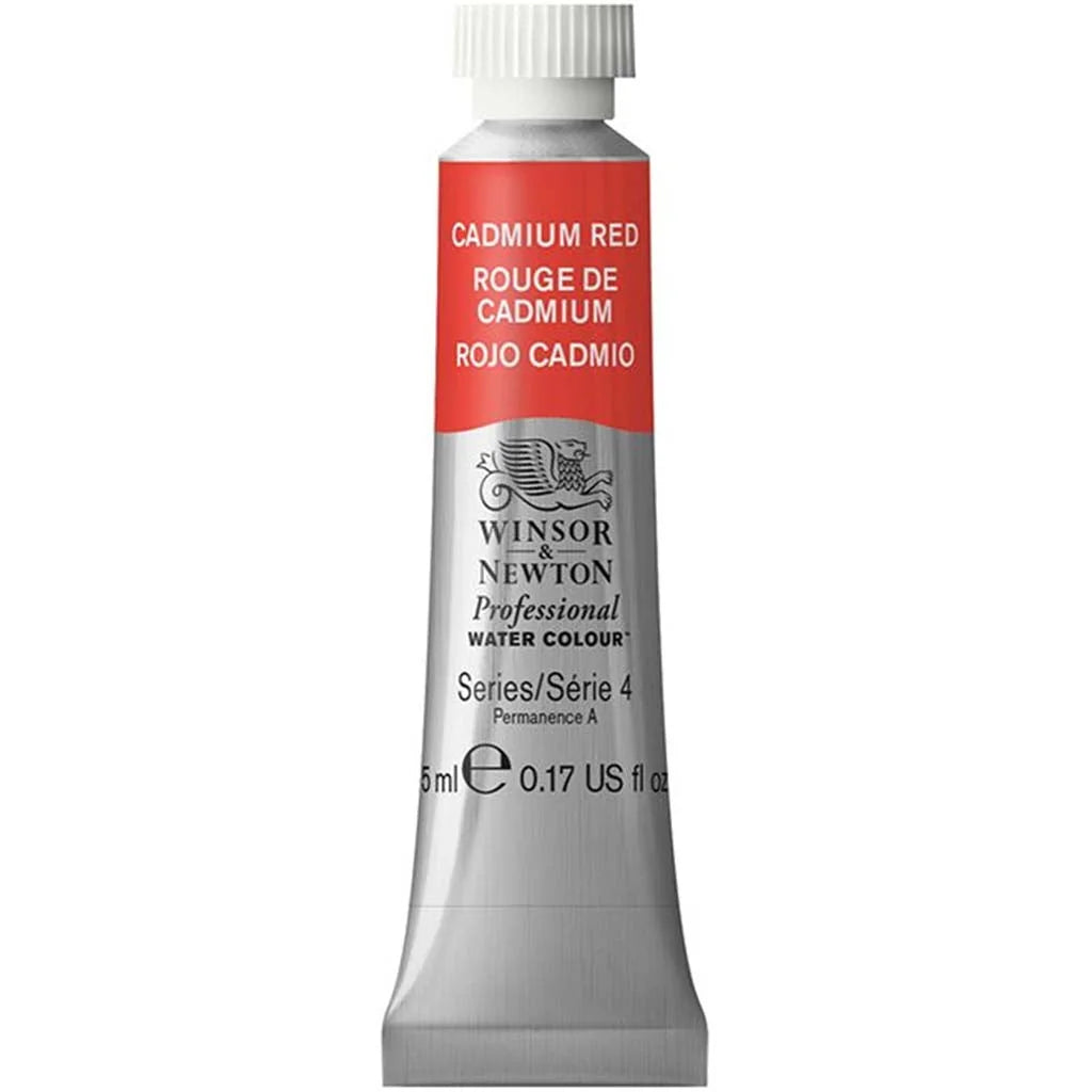 Winsor & Newton Professional Watercolour 5ml Cadmium Red S4