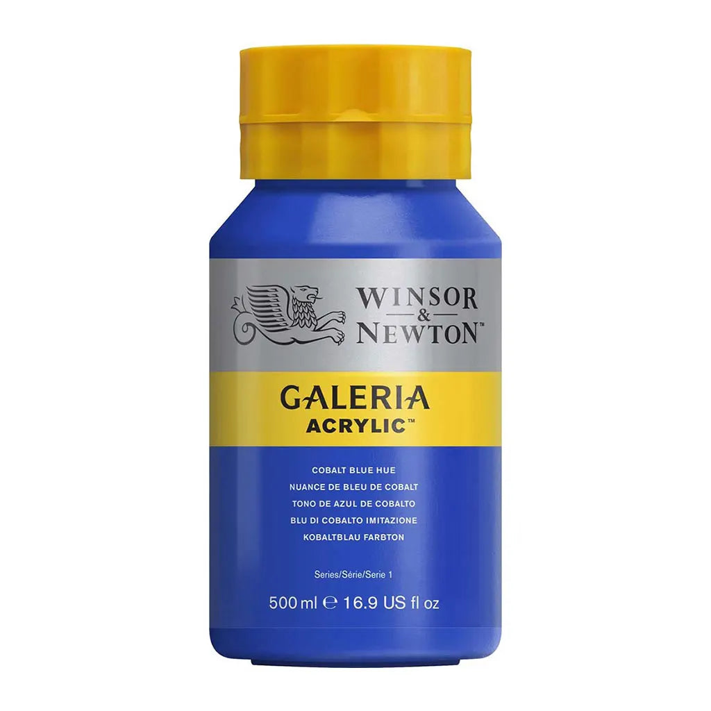Winsor & Newton Galeria Acrylic 500ml Cobalt Blue Hue S1