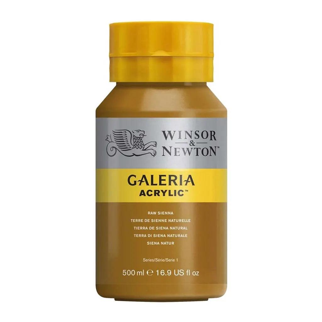 Winsor & Newton Galeria Acrylic 500ml Raw Sienna S1