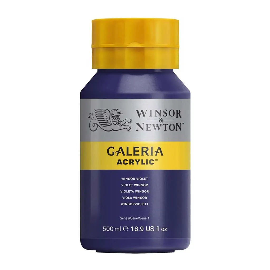 Winsor & Newton Galeria Acrylic 500ml Winsor Violet S1