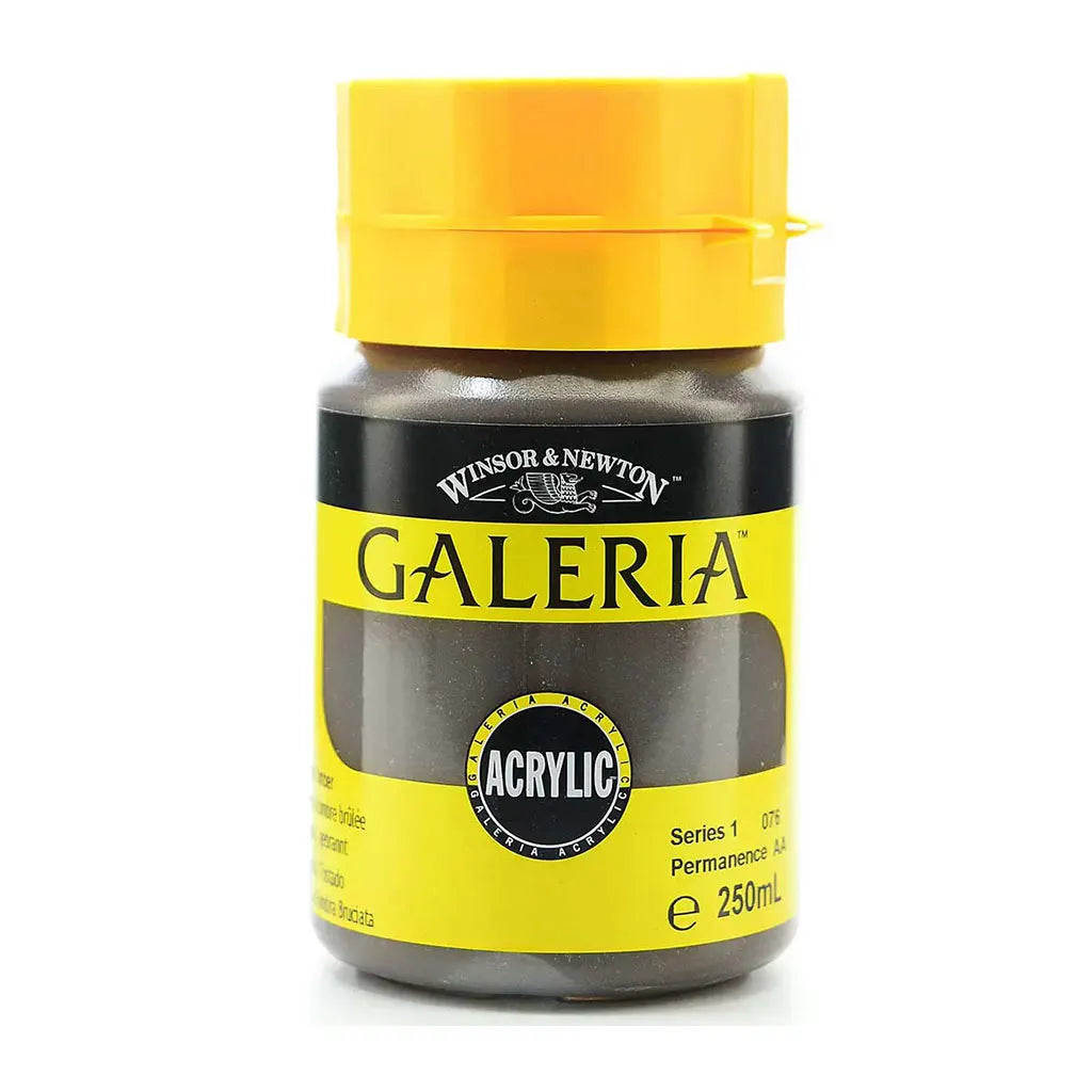 Winsor & Newton Galeria Acrylic 250ml Burnt Umber S1