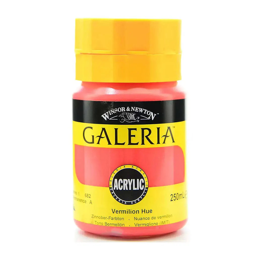 Winsor & Newton Galeria Acrylic 250ml Vermillion Hue S1