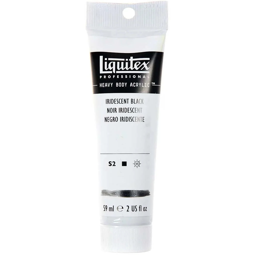 Liquitex Professional Heavy Body Acrylic 59ml (2oz) Iridescent Black S2
