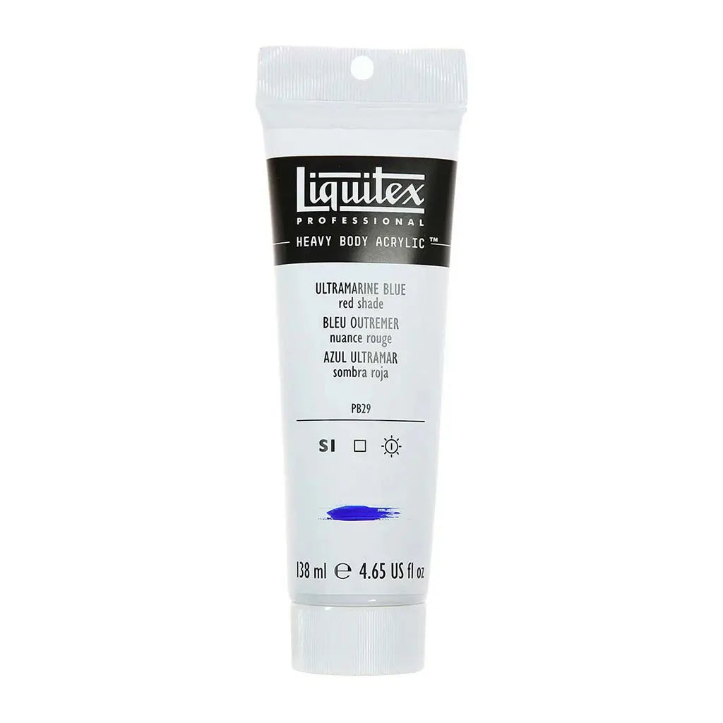 Liquitex Professional Heavy Body Acrylic 138ml (4.65oz) Ultrmarine Blue Red Shade S1