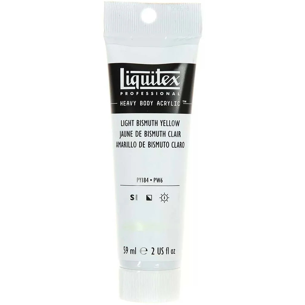 Liquitex Professional Heavy Body Acrylic 59ml (2oz) Light Bismuth Yellow S1