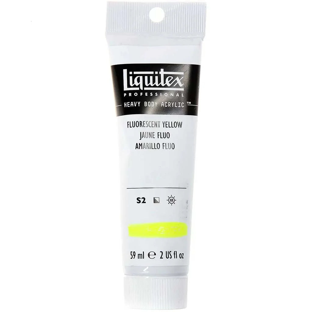 Liquitex Professional Heavy Body Acrylic 59ml (2oz) Fluorescent Yellow S2