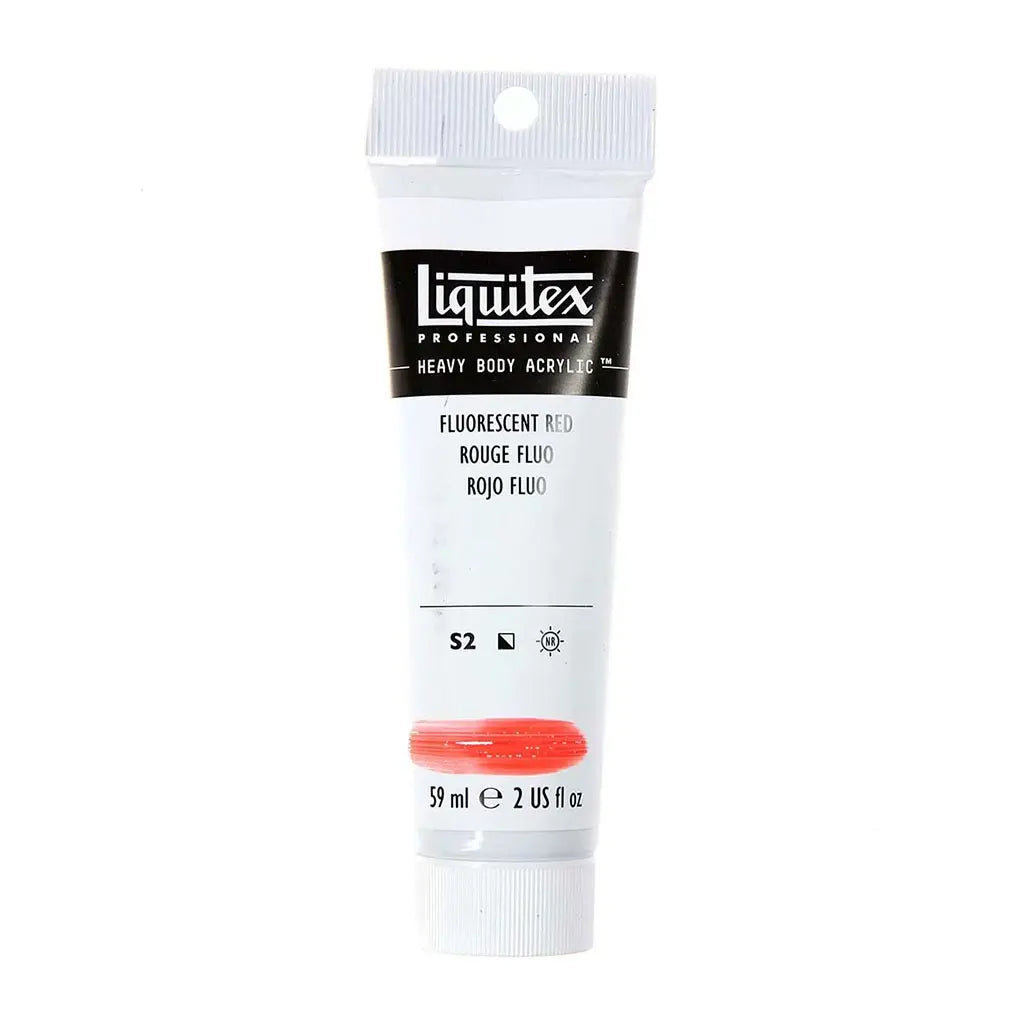 Liquitex Professional Heavy Body Acrylic 59ml (2oz) Fluorescent Red S2