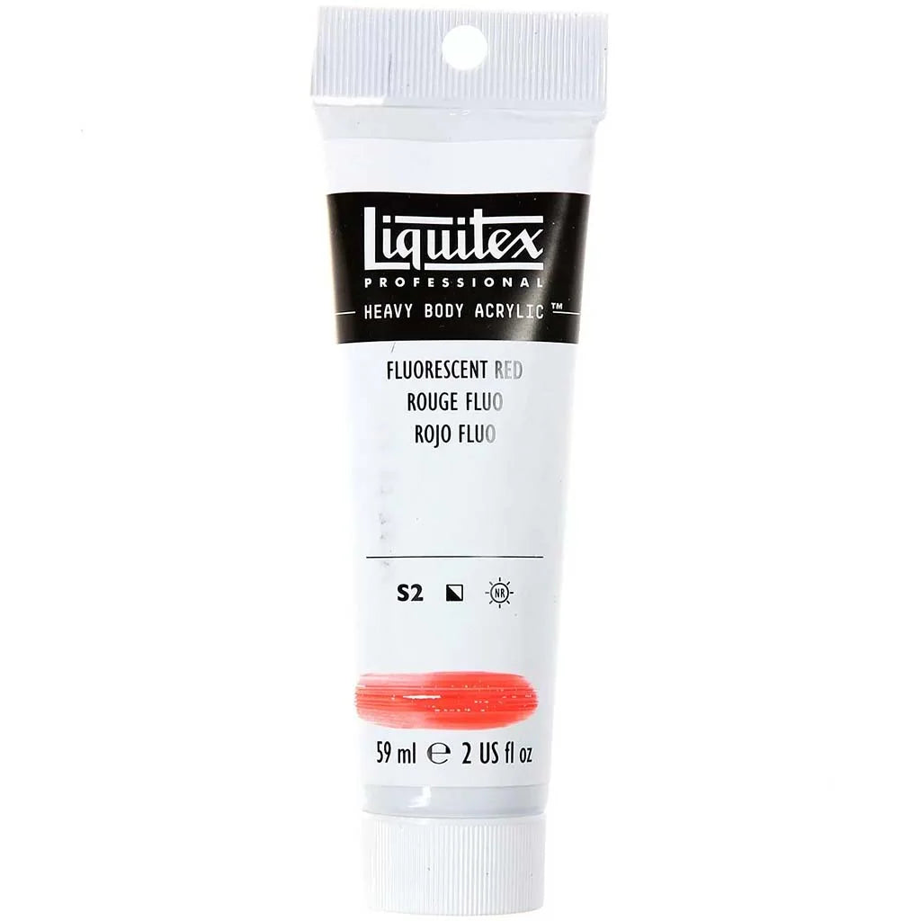 Liquitex Professional Heavy Body Acrylic 59ml (2oz) Fluorescent Red S2