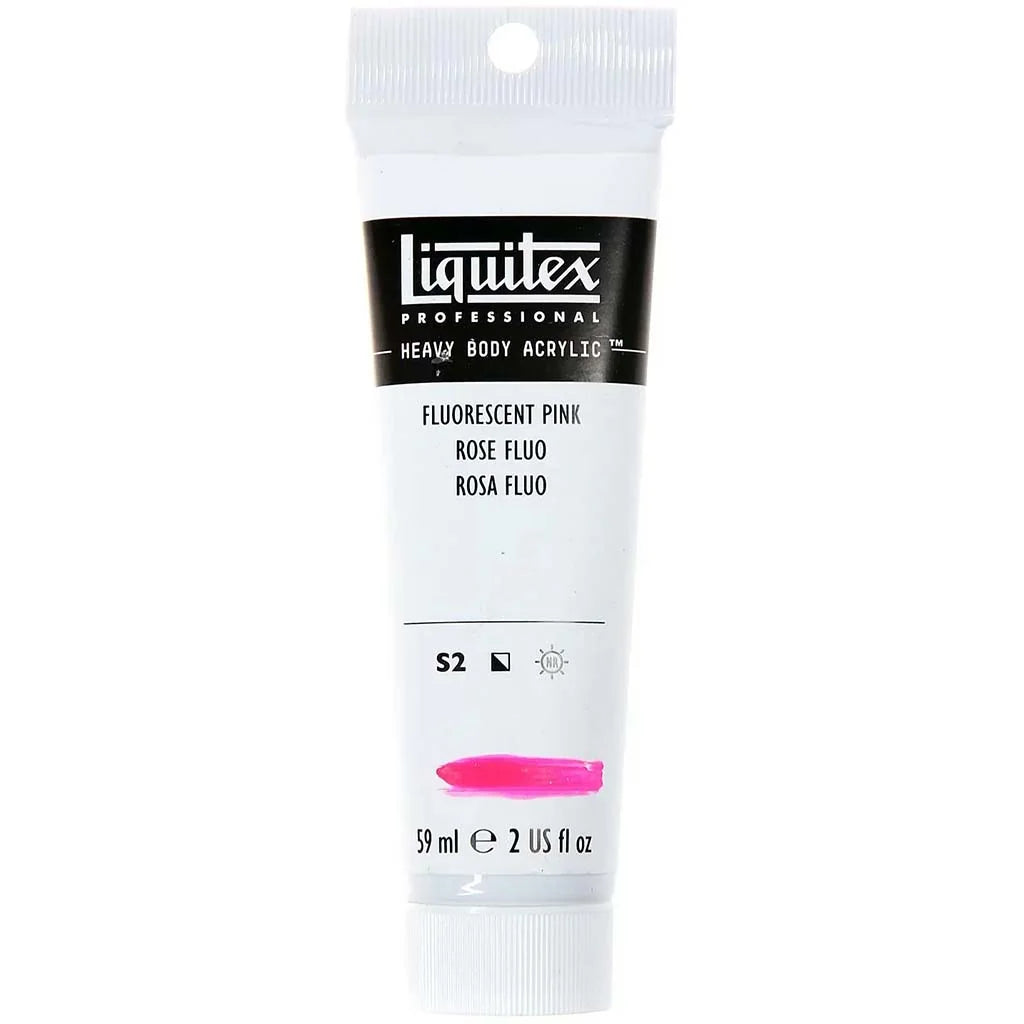 Liquitex Professional Heavy Body Acrylic 59ml (2oz) Fluorescent Pink S2