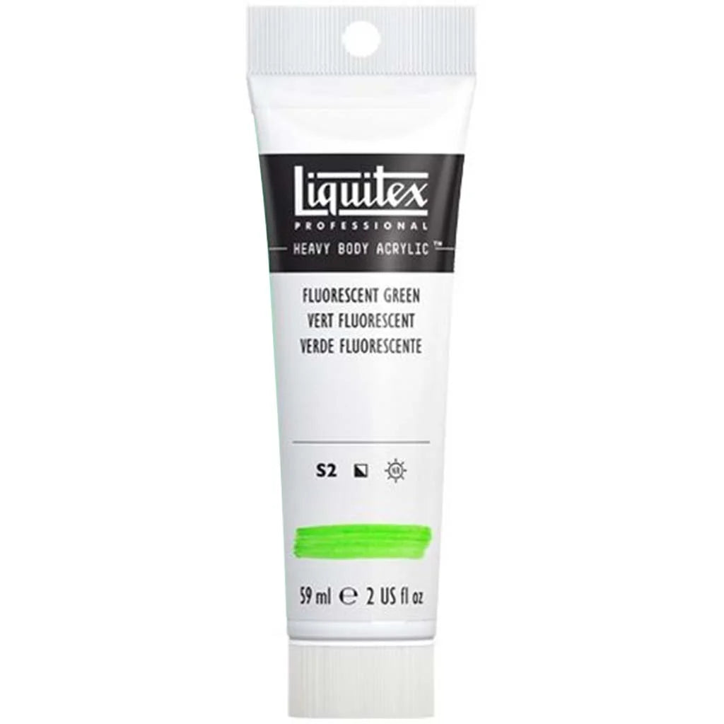 Liquitex Professional Heavy Body Acrylic 59ml (2oz) Fluorescent Green S2