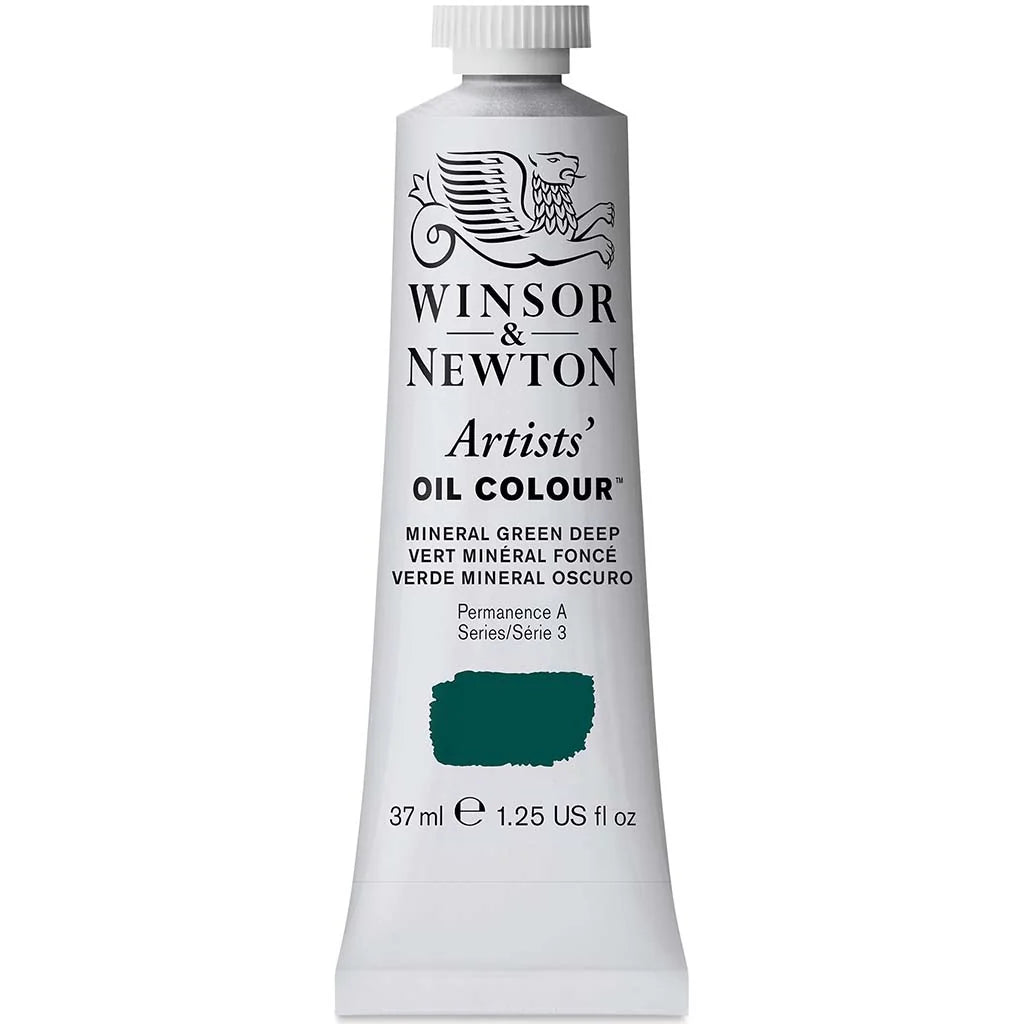 Winsor & Newton Artists Oil Colour 37ml Mineral Green S3