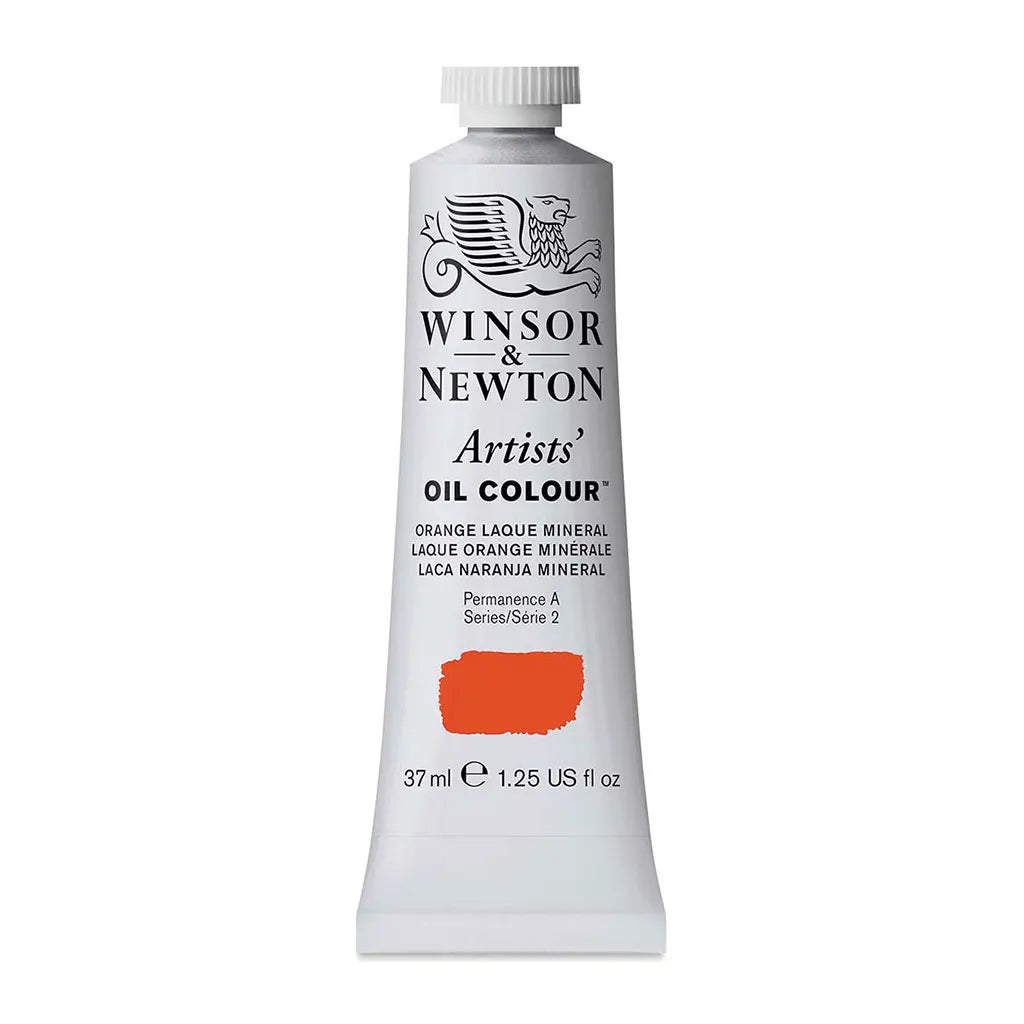 Winsor & Newton Artists Oil Colour 37ml Orange Laque Mineral S2