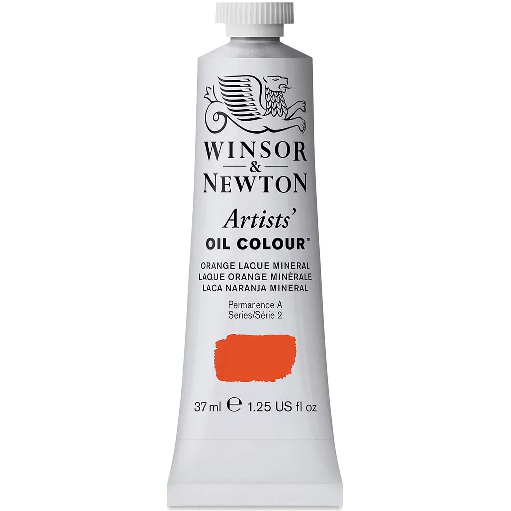 Winsor & Newton Artists Oil Colour 37ml Orange Laque Mineral S2