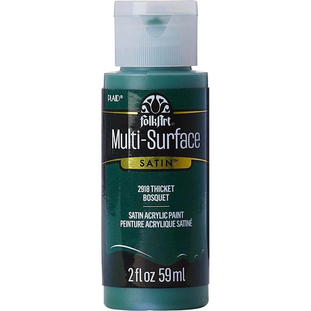 PLAID Folkart Multi-Surface Satin, 2oz, Thicket