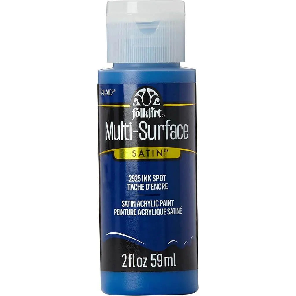 PLAID Folkart Multi-Surface Satin, 2oz, Ink Spot