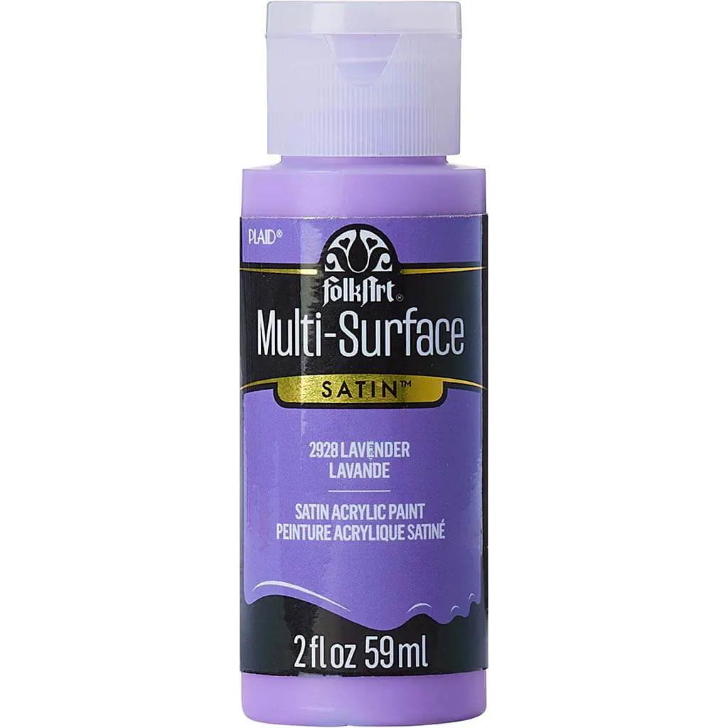 PLAID Folkart Multi-Surface Satin, 2oz, Lavender