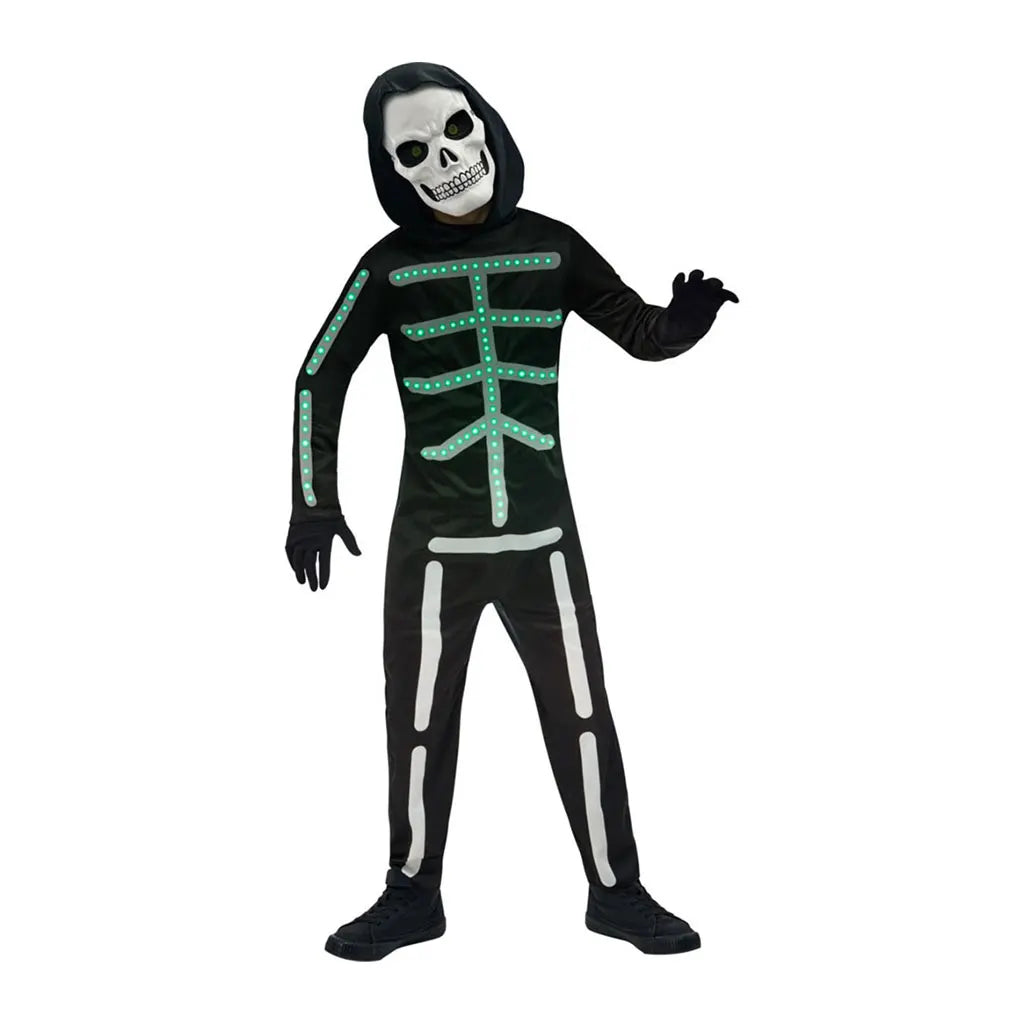 Light Up Skeleton Costume
