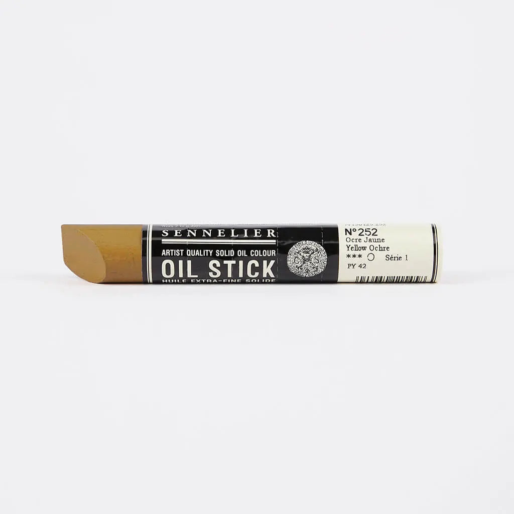 Sennelier Artist Oil Stick 38ml S1, Yellow Ochre