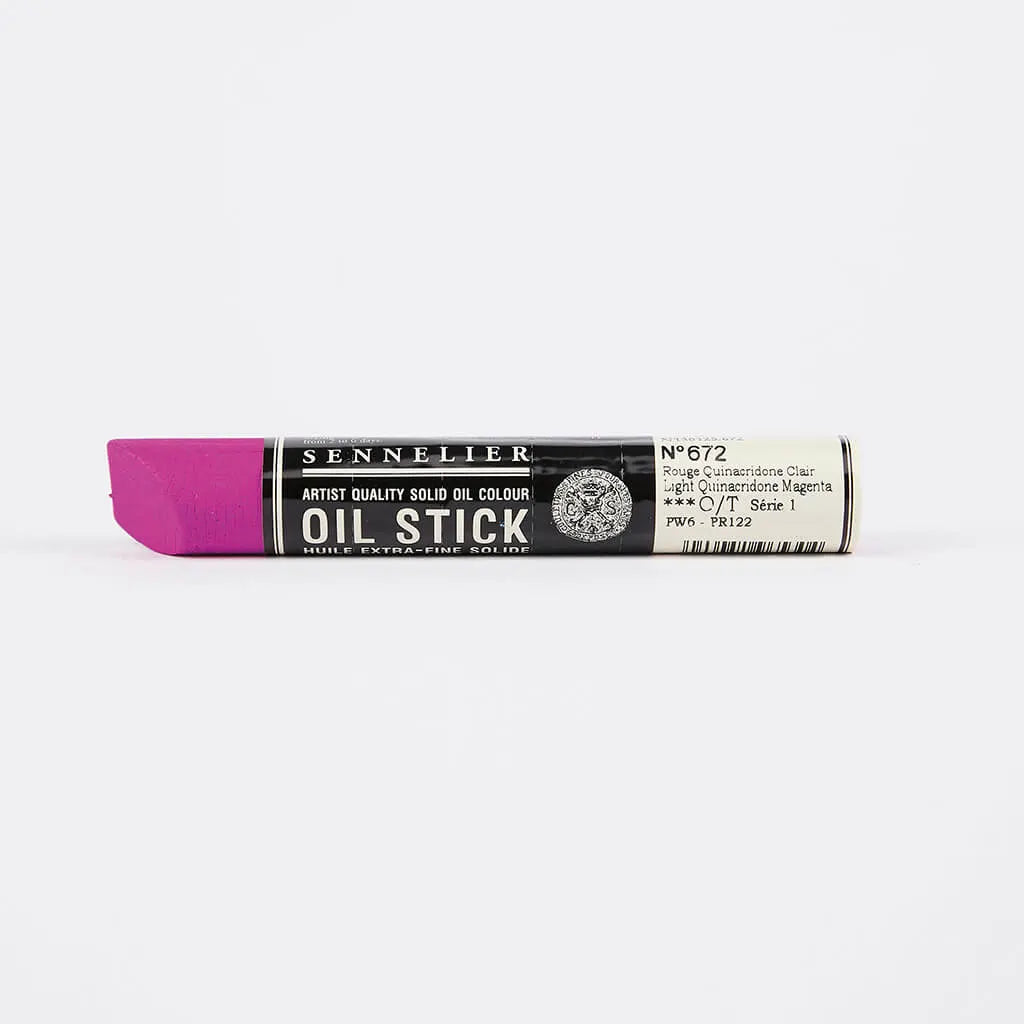 Sennelier Artist Oil Stick 38ml S1, Light Quinacridone Magenta