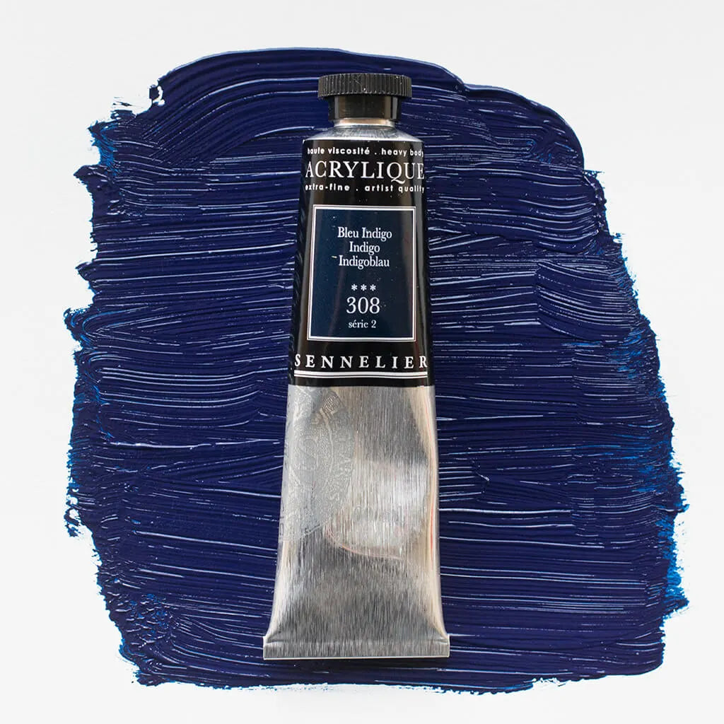 Sennelier Extra-Fine Acrylic Tube 60ml S2, Indigo