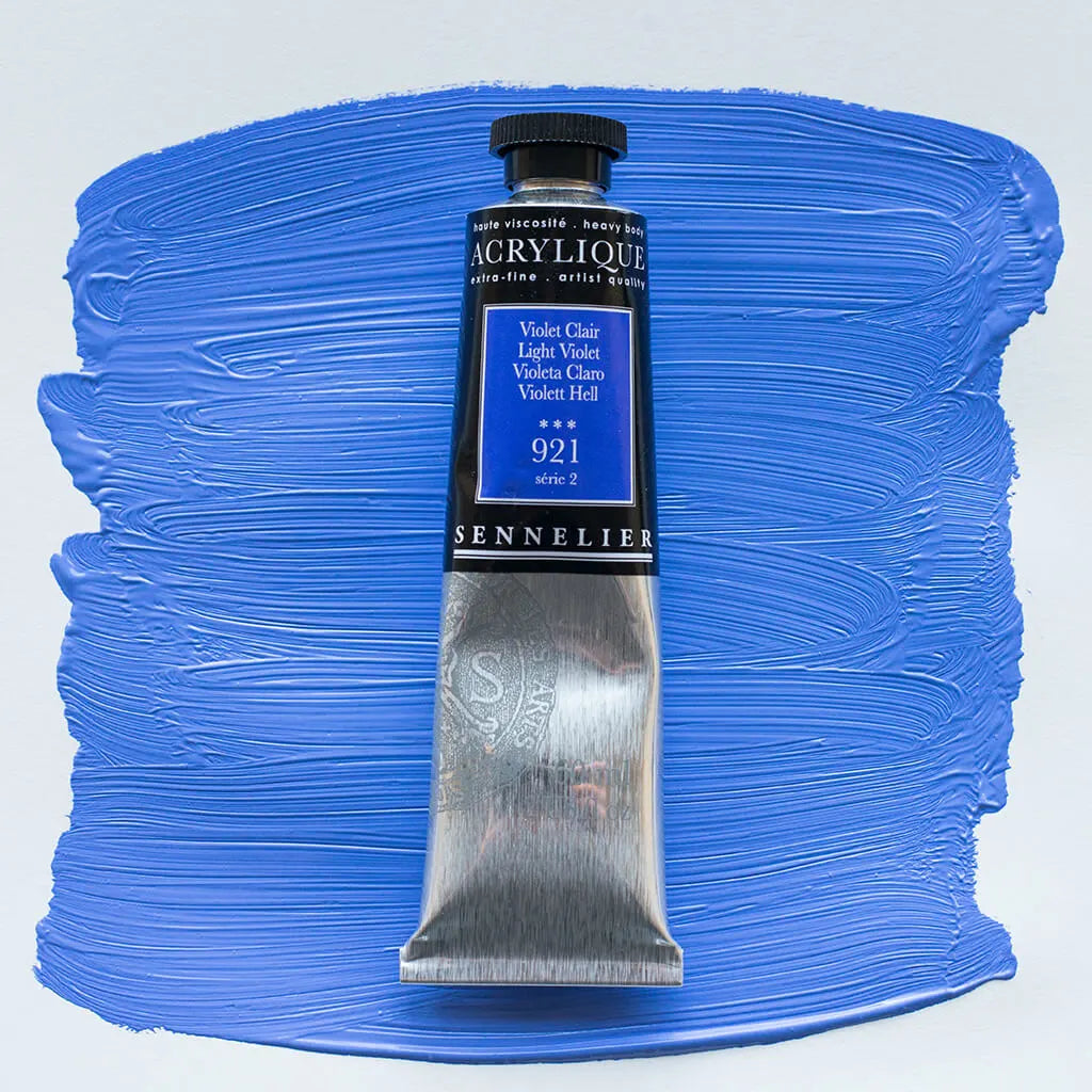 Sennelier Extra-Fine Acrylic Tube 60ml S2, Light Violet