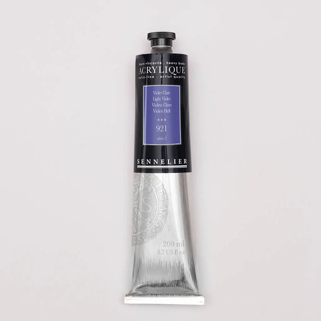 Sennelier Extra-Fine Acrylic Tube 200ml S2, Light Violet