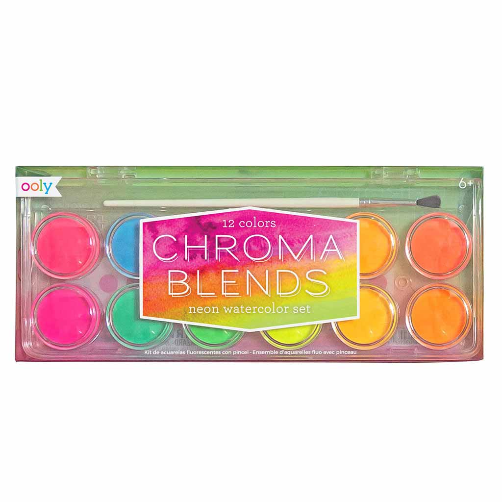 Chroma Blends Watercolor Paint Sets 12 Colors