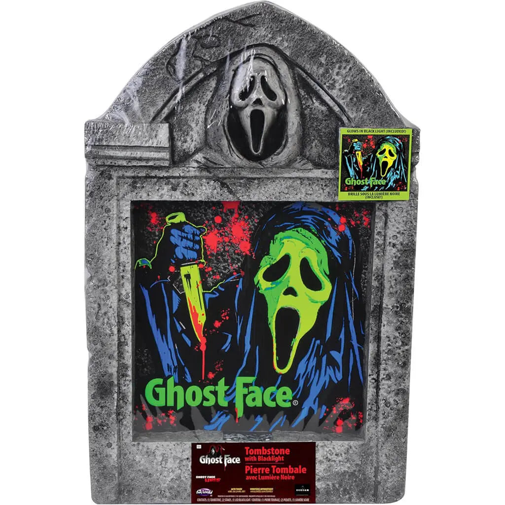 Blacklight Responsive Tombstone 21in