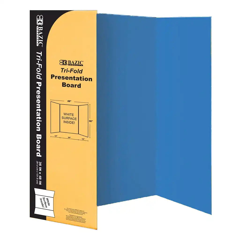 Tri-Fold Corrugated Presentation Board 36in x 48in