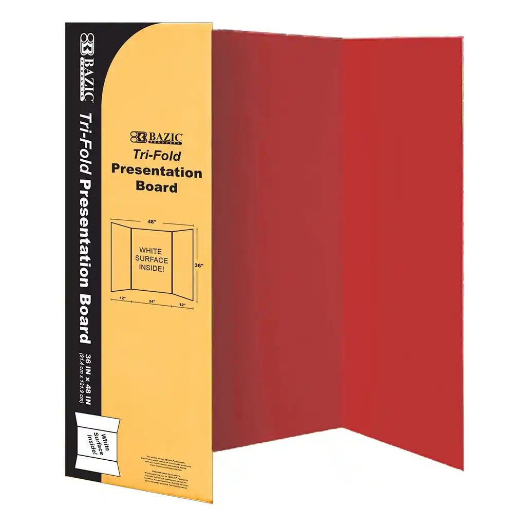 Tri-Fold Corrugated Presentation Board 36in x 48in