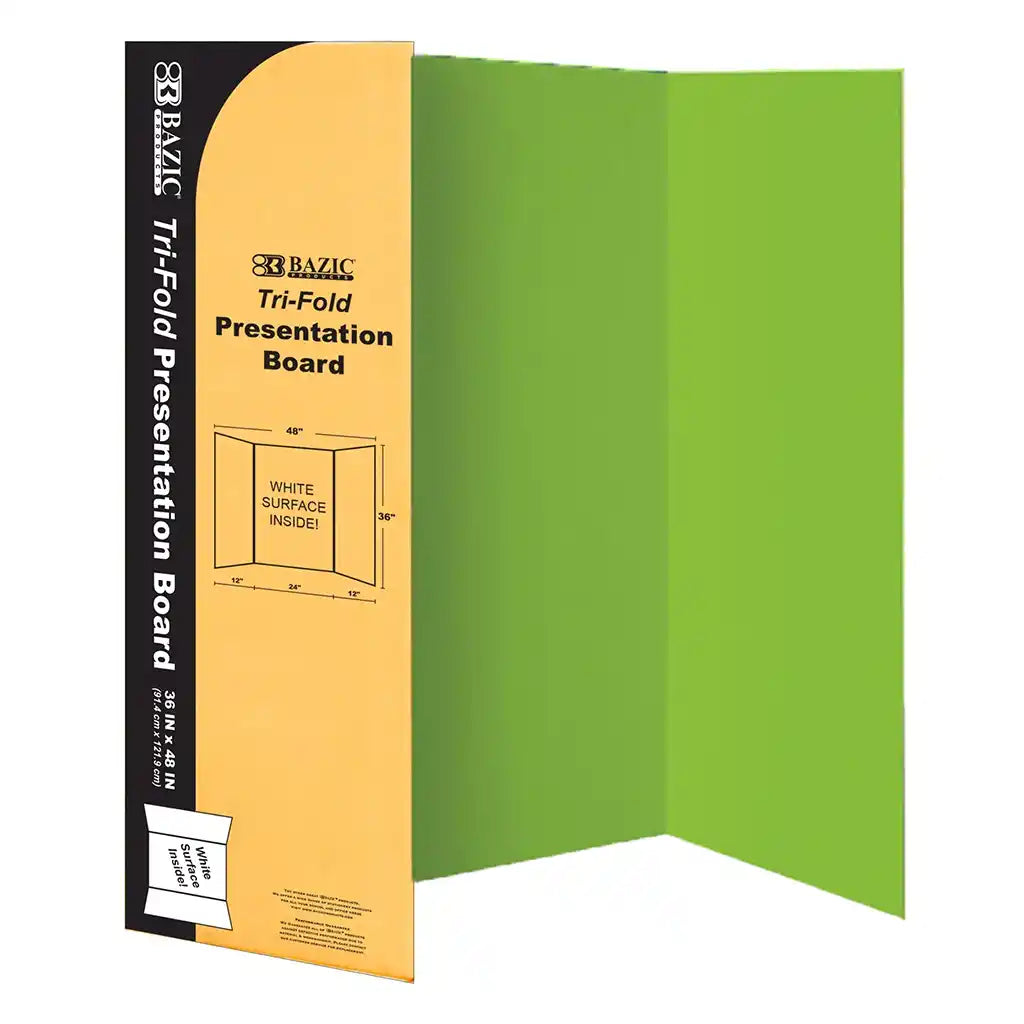 Tri-Fold Corrugated Presentation Board 36in x 48in