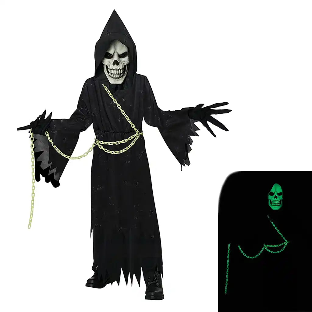 Glow In The Dark Reaper Child Costume