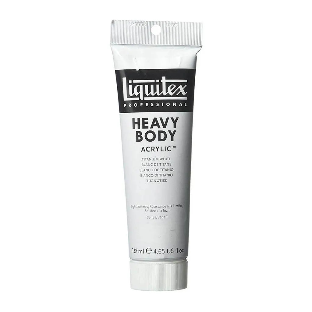 Liquitex Professional Heavy Body Acrylic 138ml (4.65oz) Titanium White S1