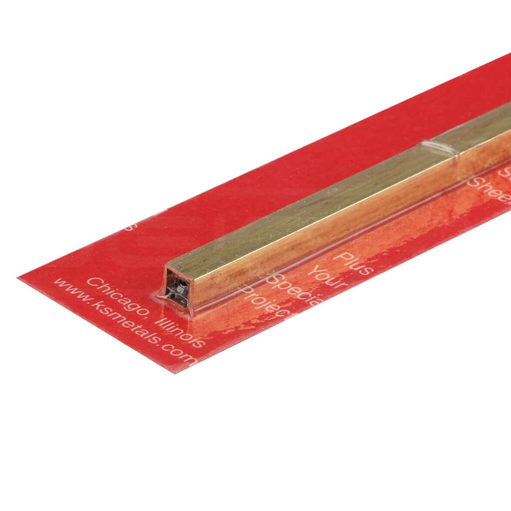 Brass Metal Tubes Square