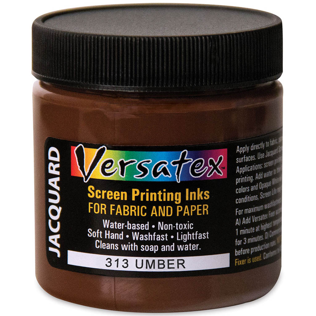 Versatex Screen Printing Ink 4oz – Vibrant Fabric Ink for Artists