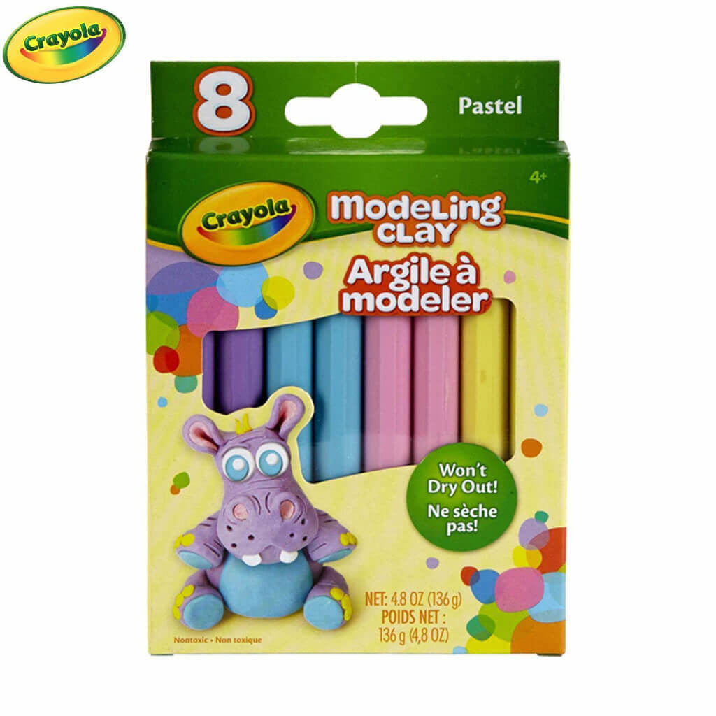 Crayola 8 Piece Modeling Clay Colors