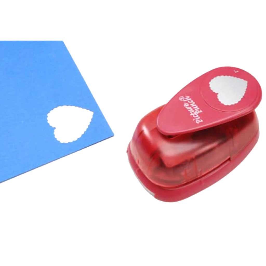 Picture Punch Shape Punch Scalloped Heart